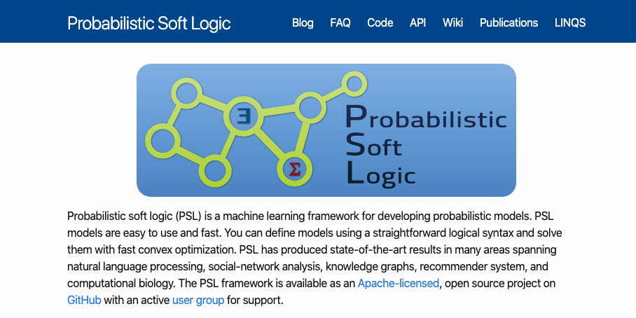 Probabilistic Soft Logic